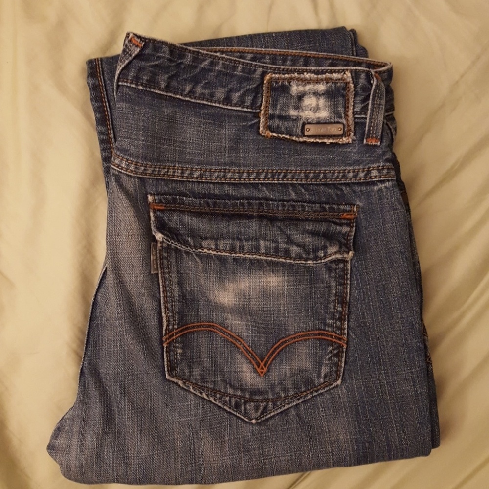 Men's 34x34 silver tab slim fit jeans.